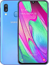Best available price of Samsung Galaxy A40 in Mongolia